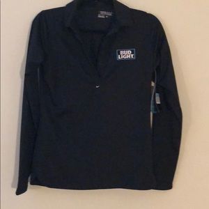Nike Medium Dri-fit Bud Light collared shirt